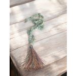 Amazonit - Mala nyaklánc matt csiszolással