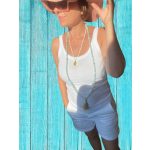 Amazonit - Mala nyaklánc matt csiszolással