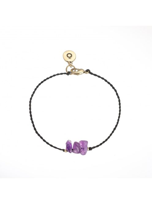 Amethyst - calming string bracelet 