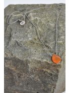 Amulet with Carnelian gemstone