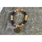  Buddha ásvány karkötő