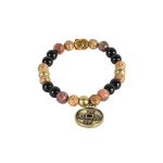  Buddha ásvány karkötő