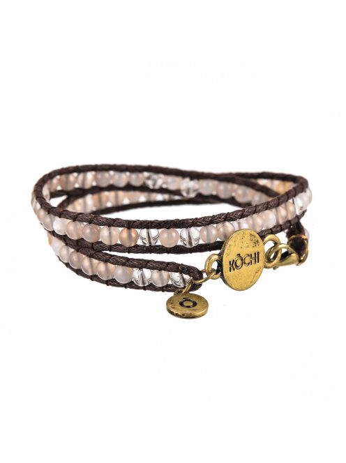 KOCHI Island of calm bracelet (Brown)