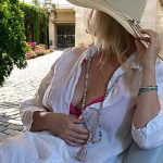 Mala - Amazonit nyaklánc matt, színes áasványokkal