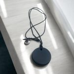 Tisztító- Sungit ásvány nyaklánc