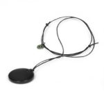 Tisztító- Sungit ásvány nyaklánc