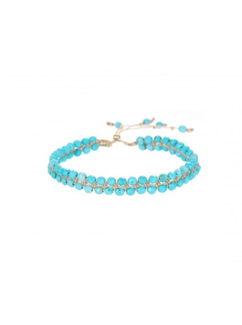 KOCHI - Turquoise egzotic bracelet