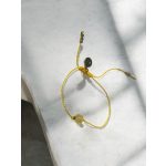 Bőség zsineg karkötő és bokalnác Citrinből 