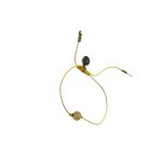 Bőség zsineg karkötő és bokalnác Citrinből 