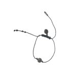 Holdkő zsineg karkötő és bokalánc