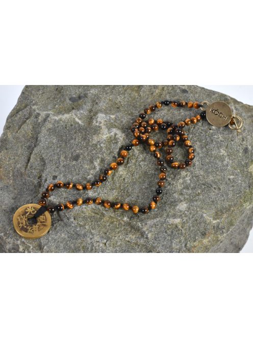 Tiger's eye necklace - see clearly