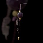 Amethyst string bracelet